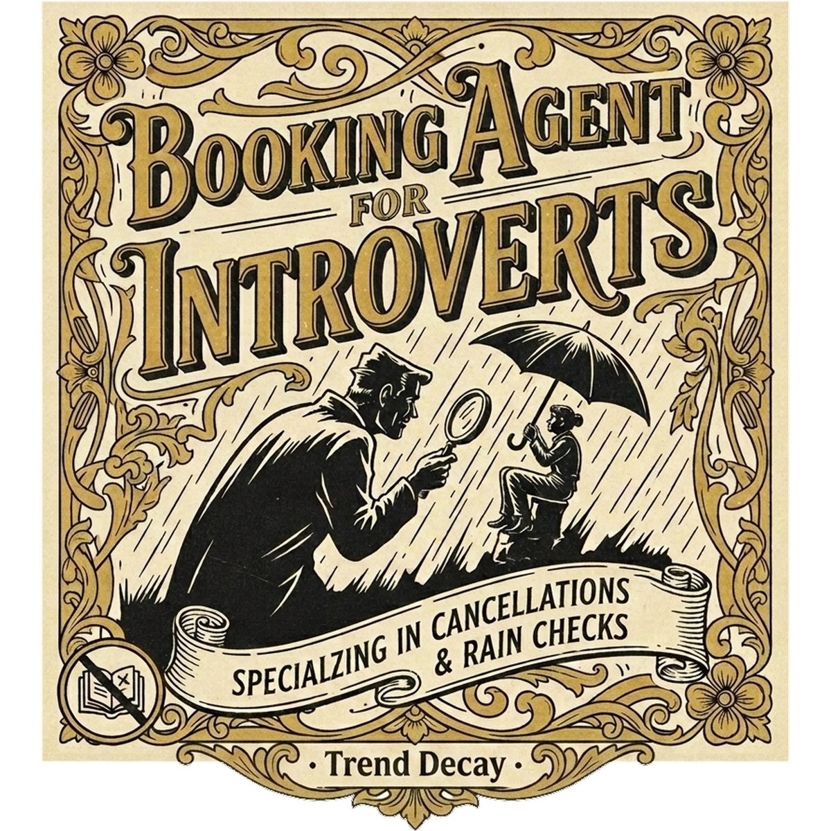 Booking Agent for Introverts — design
