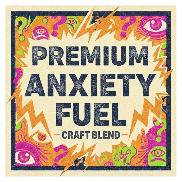 Premium Anxiety Fuel — design