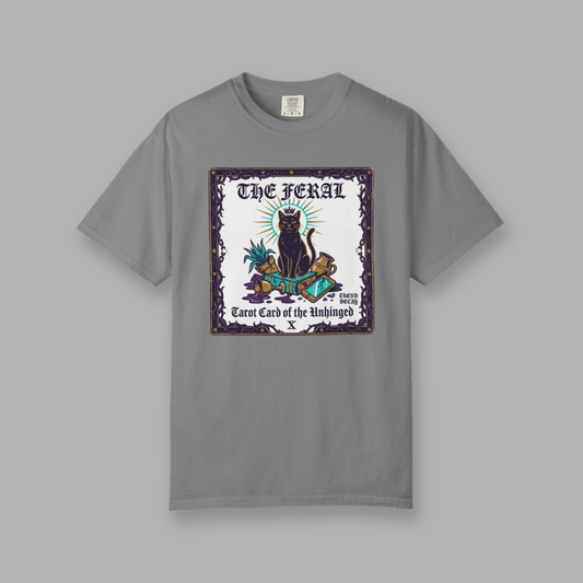 Tarot Card of the Unhinged — shirt mockup