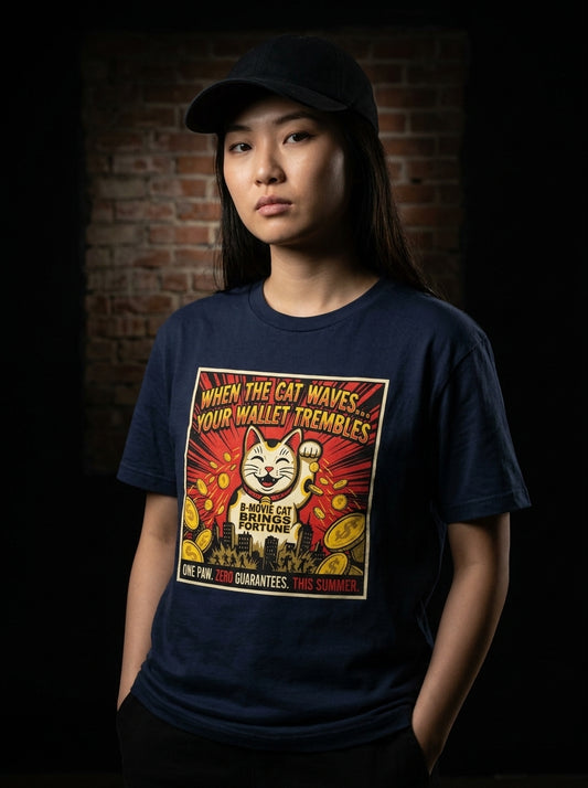 B-Movie Cat Brings Fortune — lifestyle photo