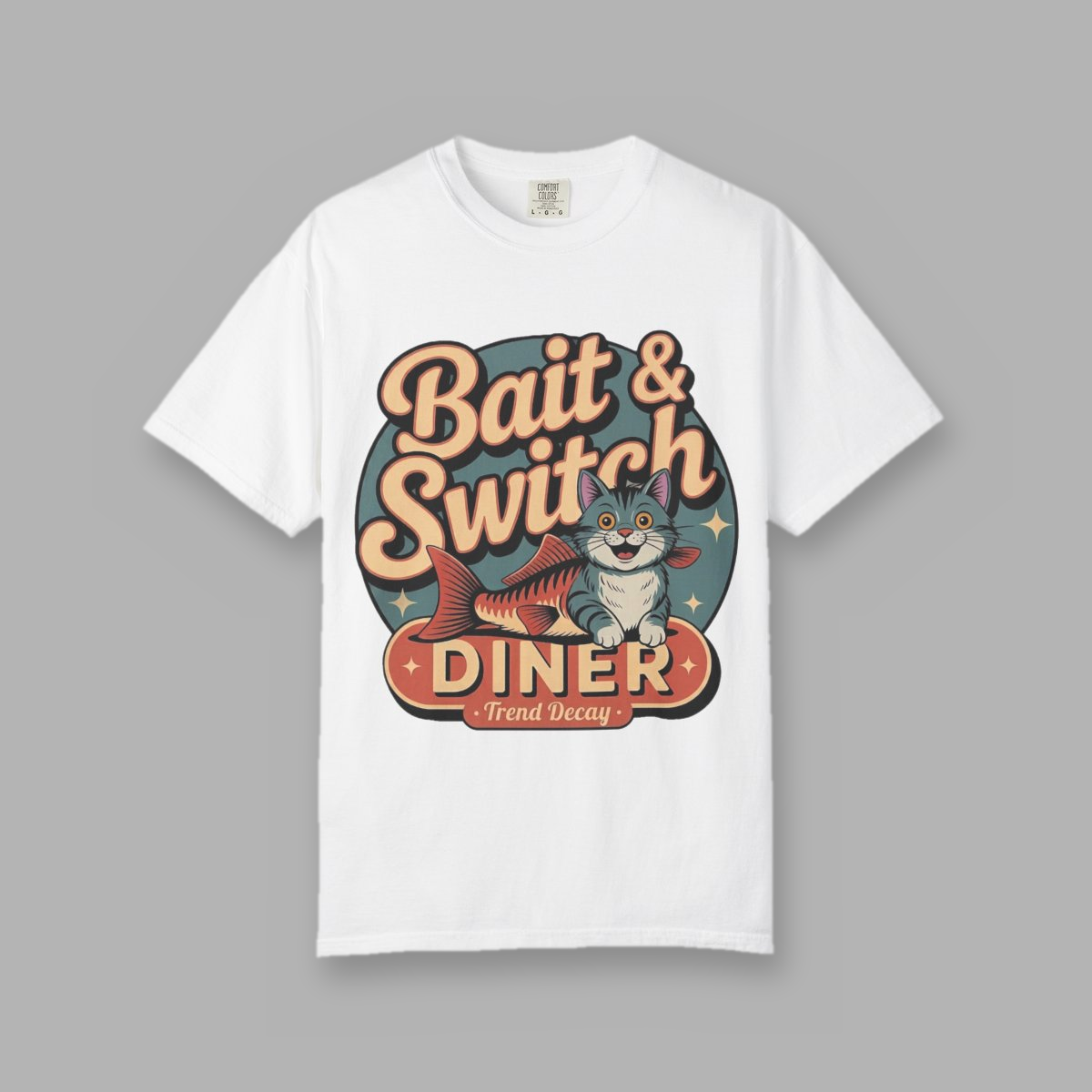 Bait & Switch Diner — shirt mockup
