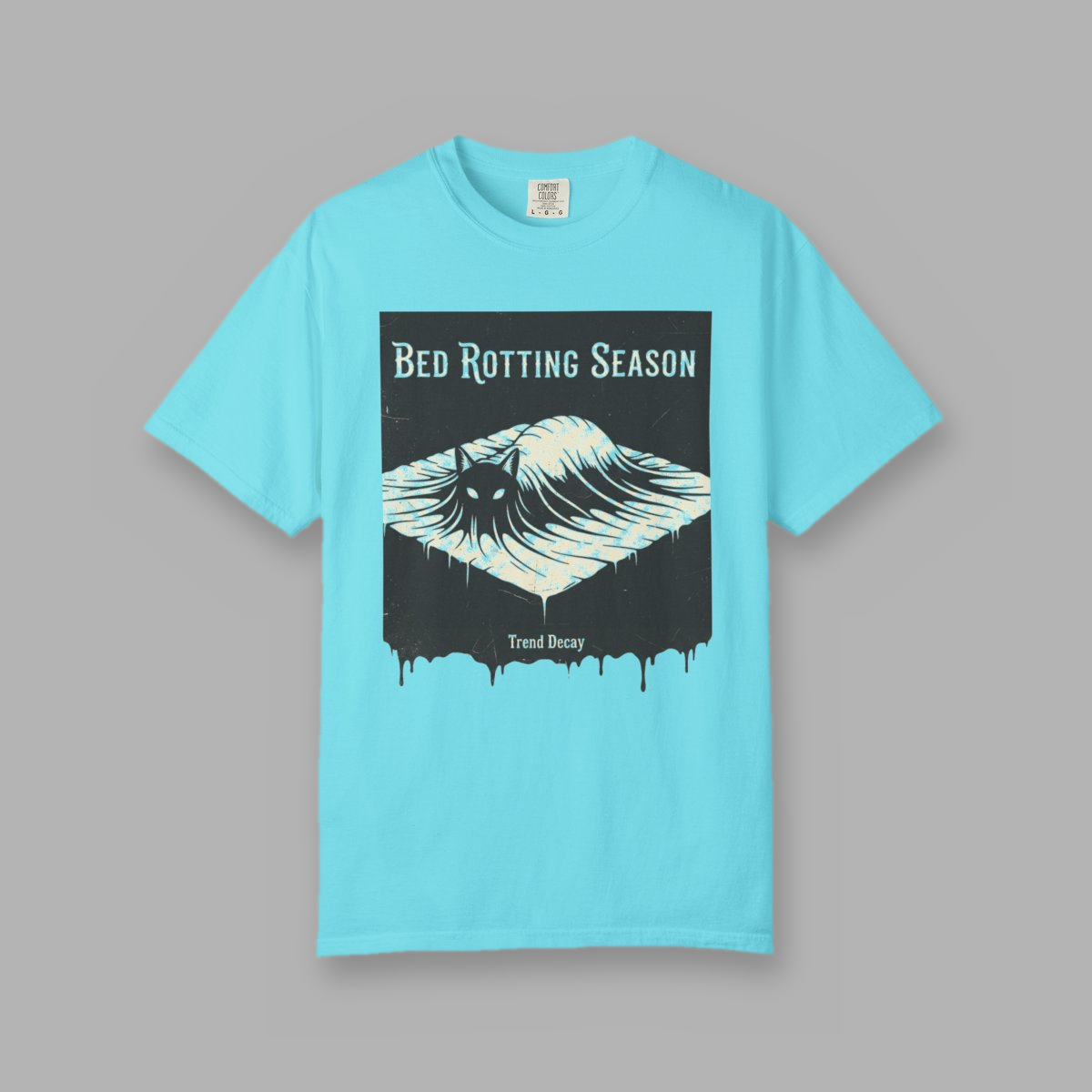 Bed Rotting Season — shirt mockup