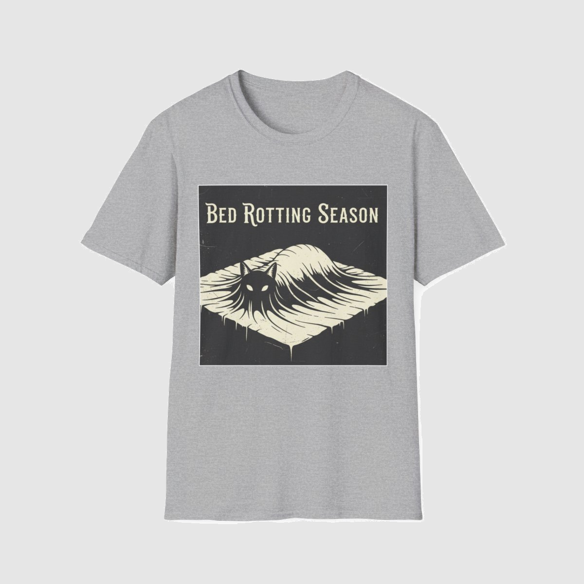 Bed Rotting Season — shirt mockup