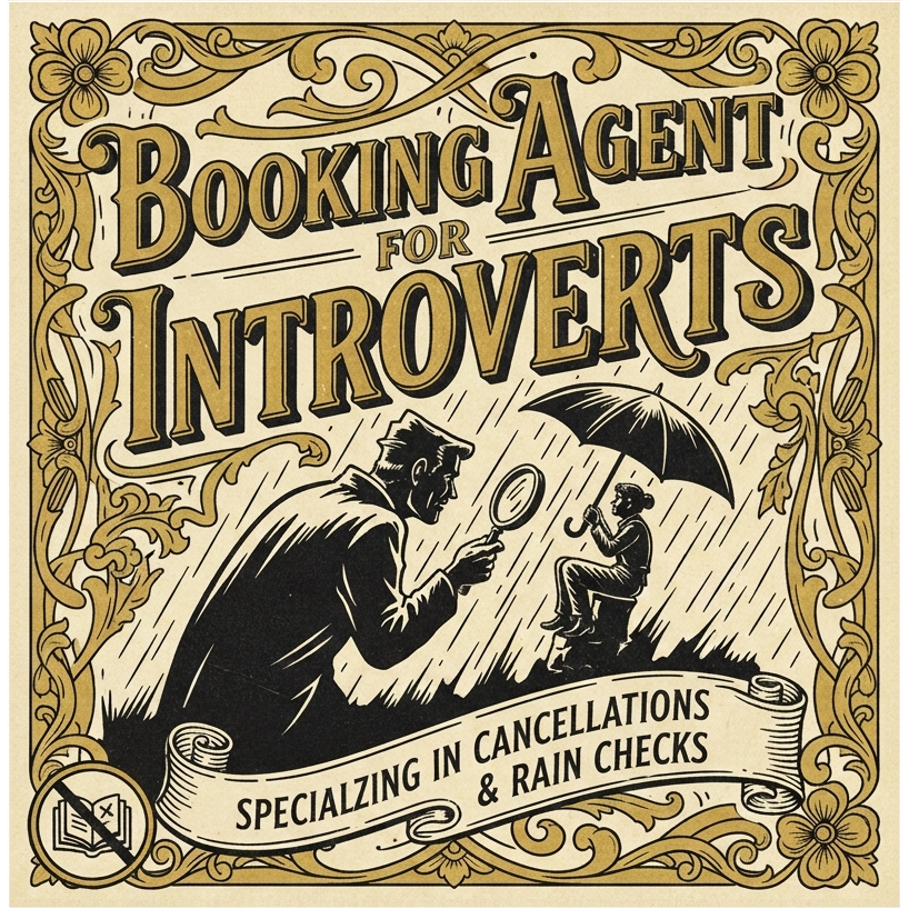 Booking Agent for Introverts — design