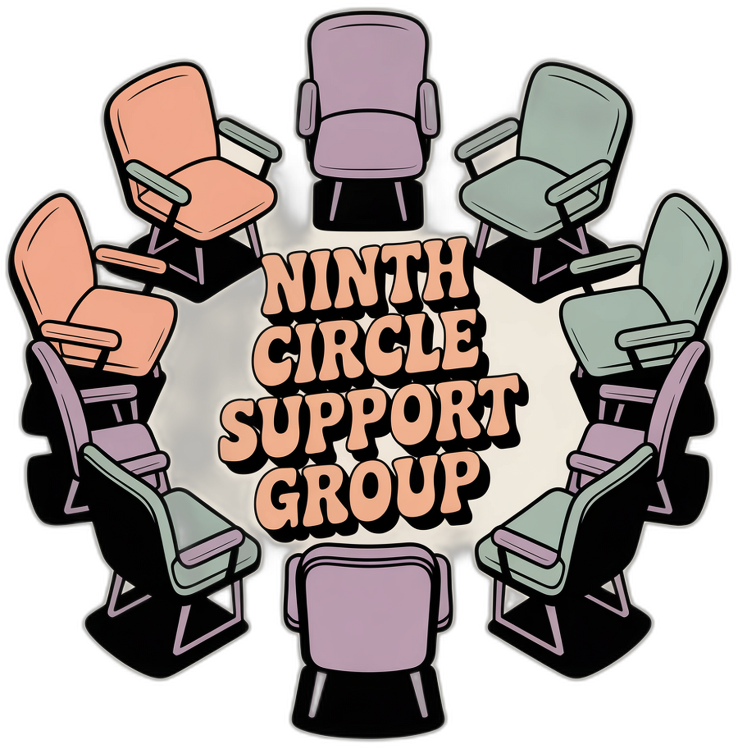 Ninth Circle Support Group — design