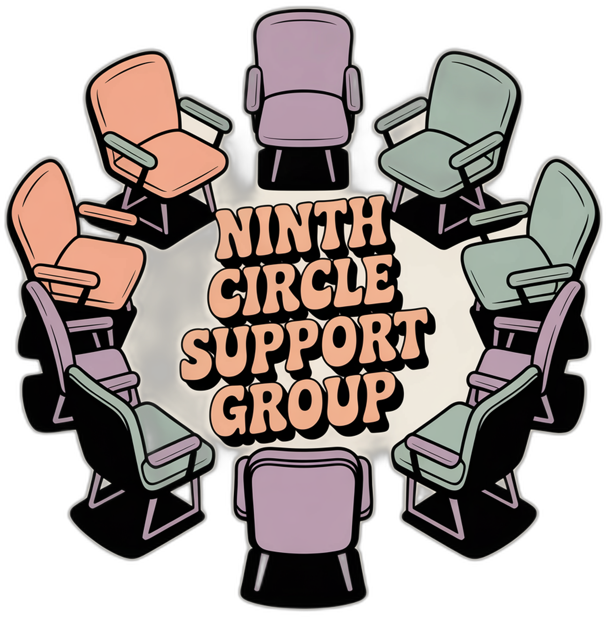 Ninth Circle Support Group — design