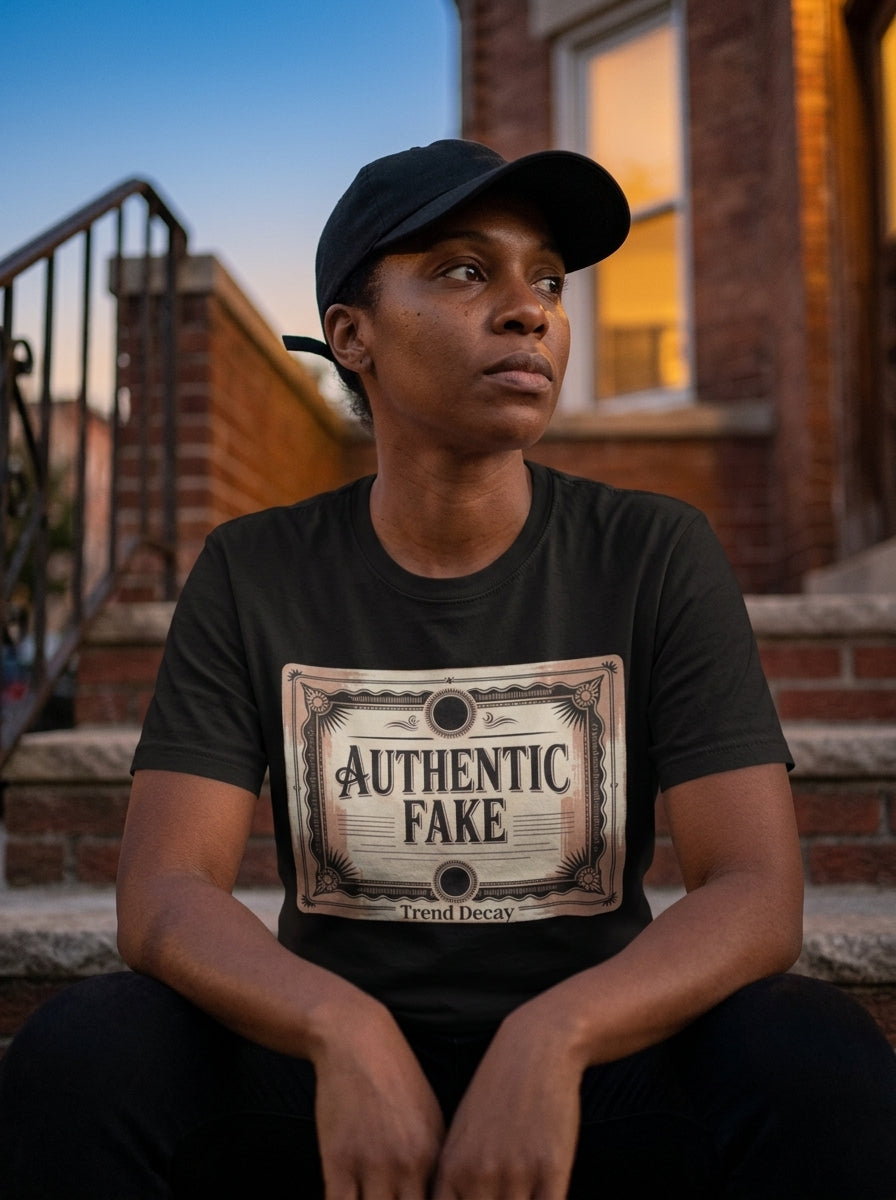 Certified Authentic Fake — lifestyle photo