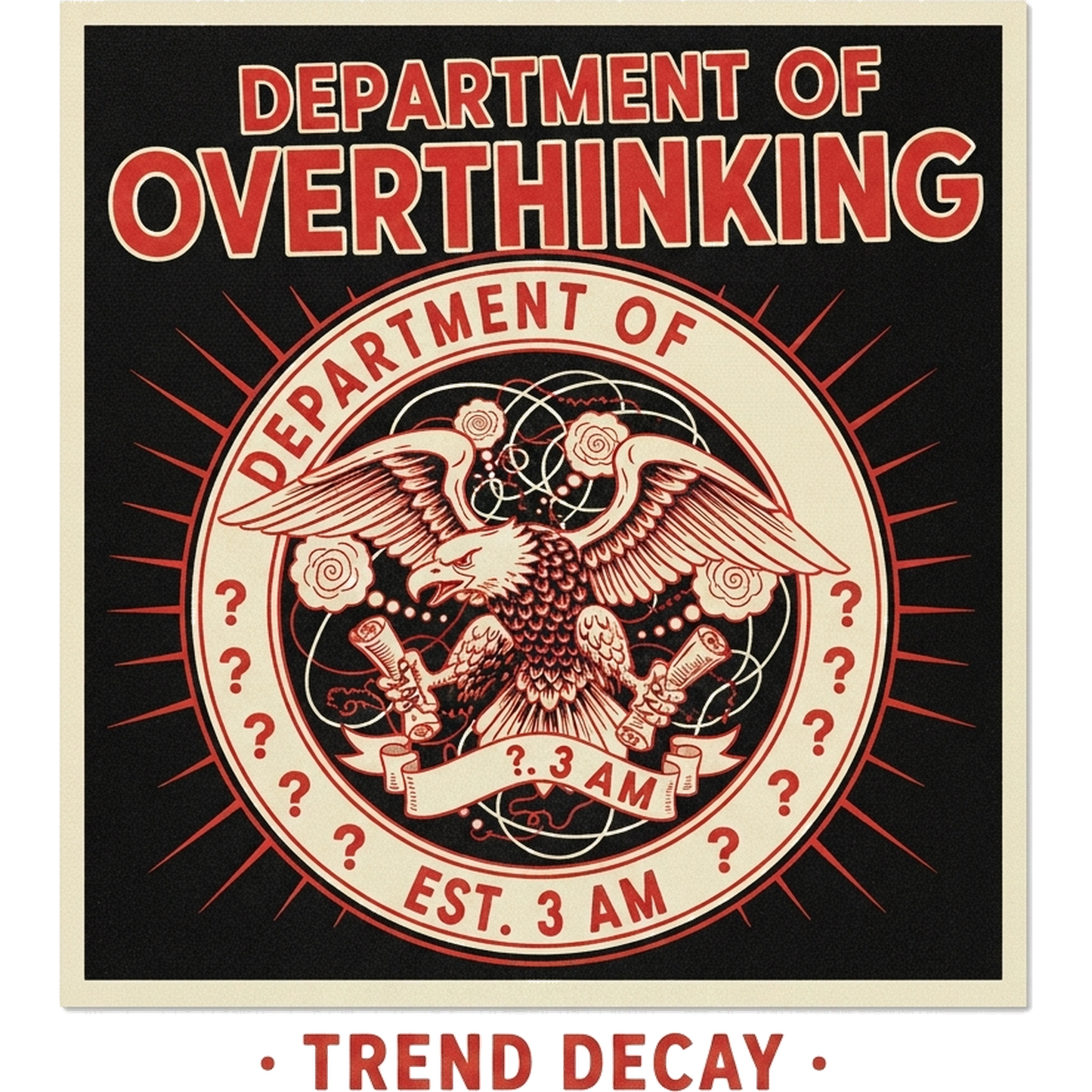 Department of Overthinking — design
