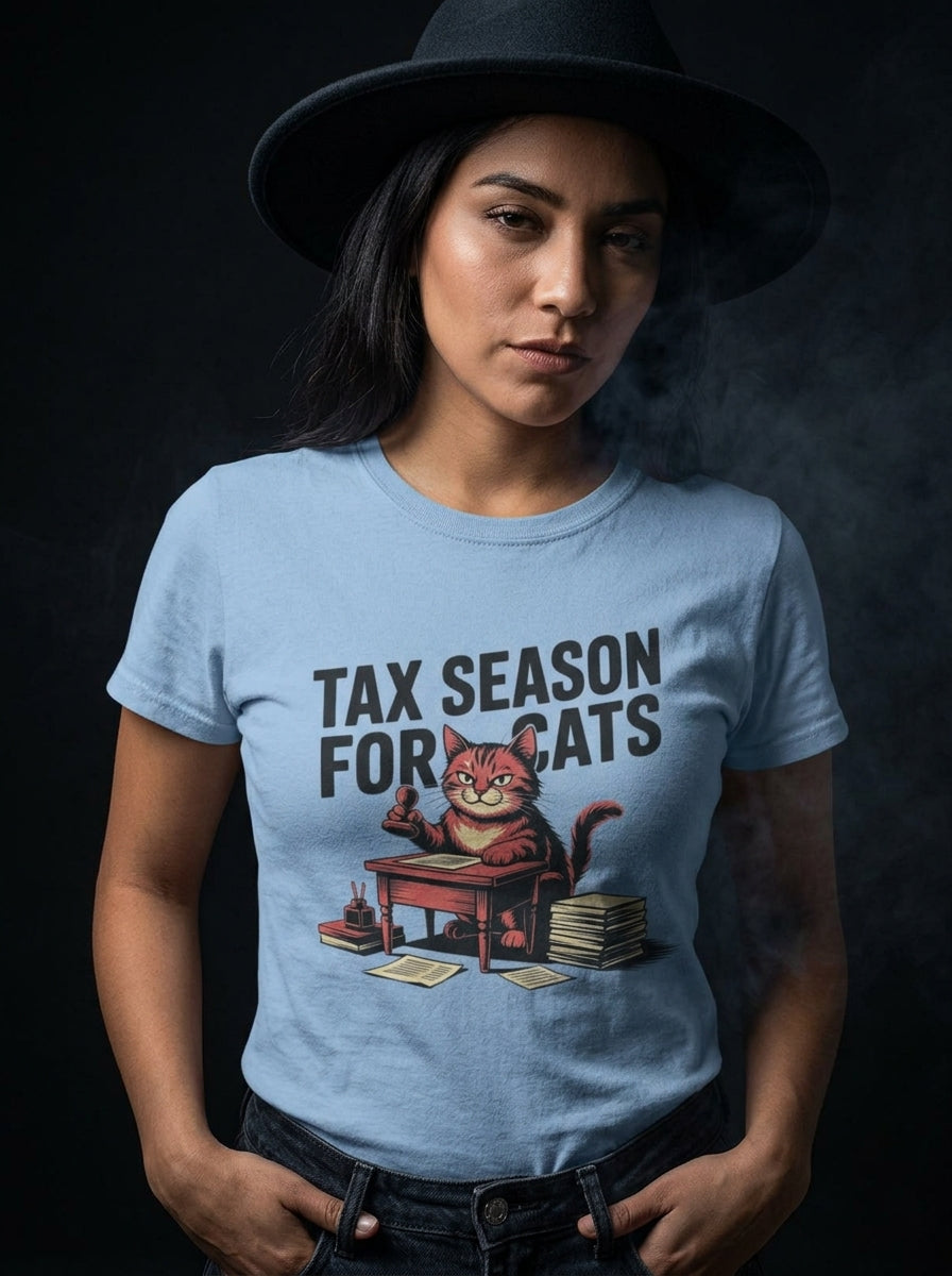 Tax Season for Cats — lifestyle photo