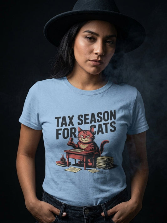 Tax Season for Cats — lifestyle photo