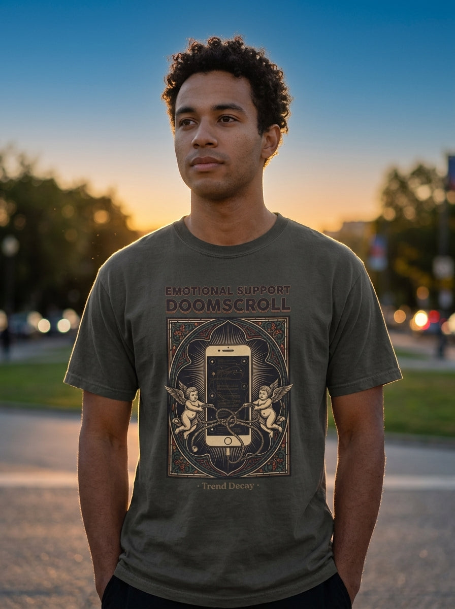Emotional Support Doomscroll — lifestyle photo