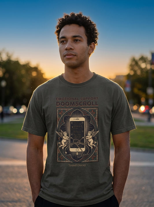 Emotional Support Doomscroll — lifestyle photo