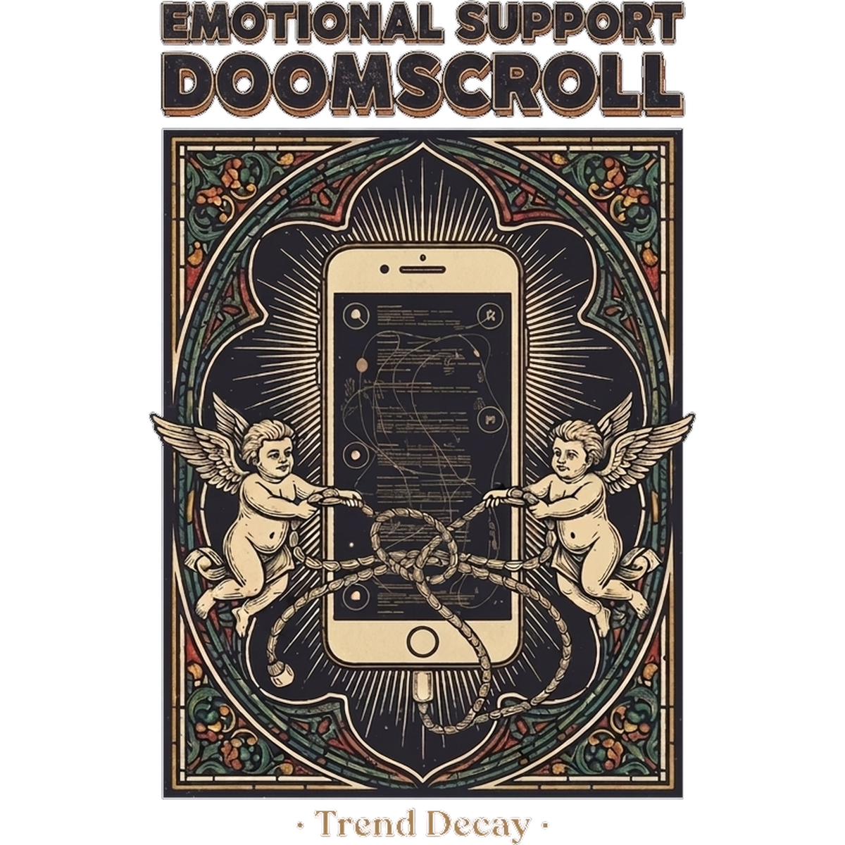 Emotional Support Doomscroll — design