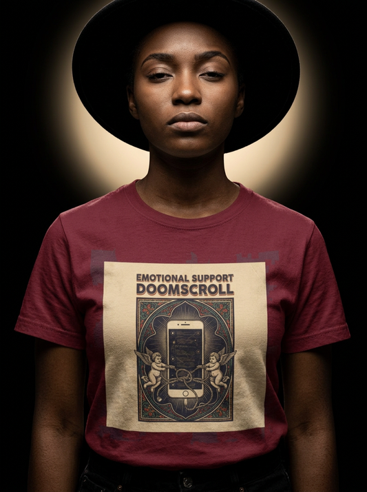 Emotional Support Doomscroll — lifestyle photo