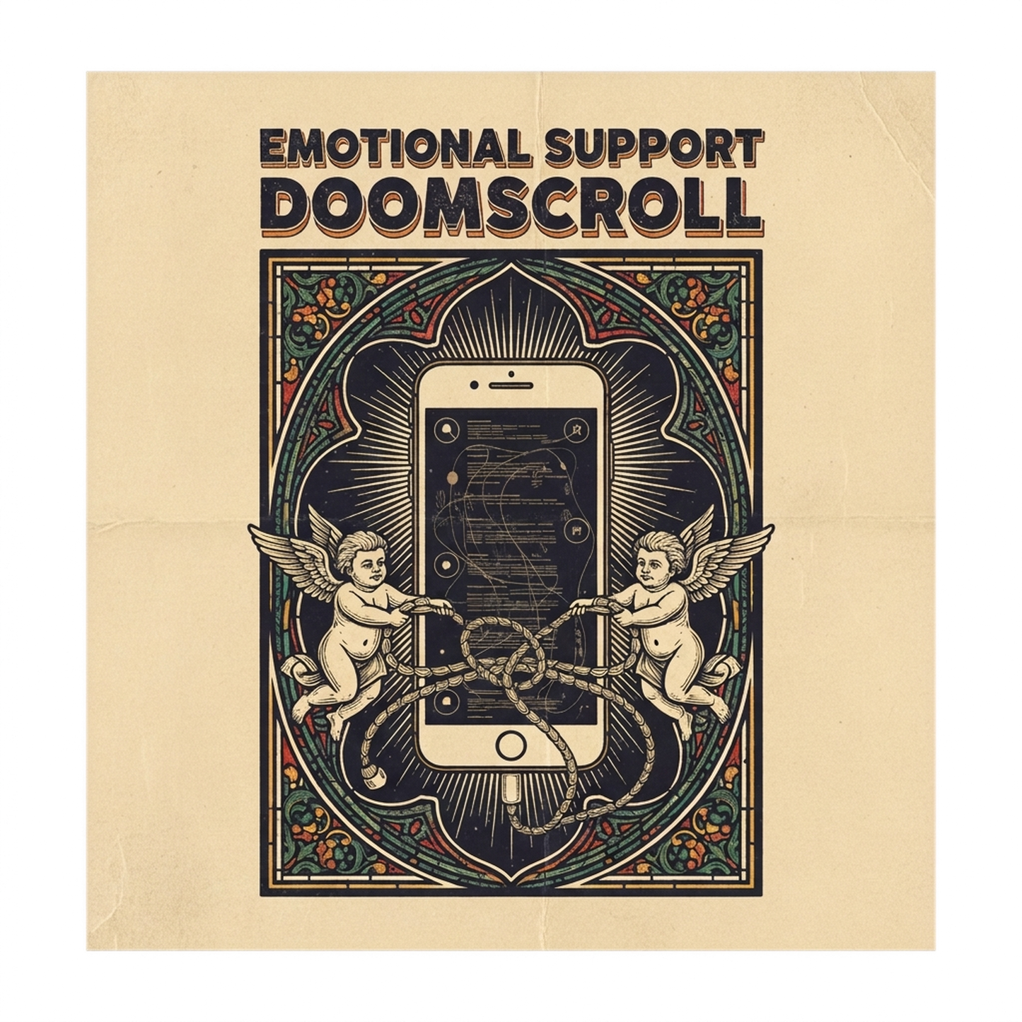 Emotional Support Doomscroll — design
