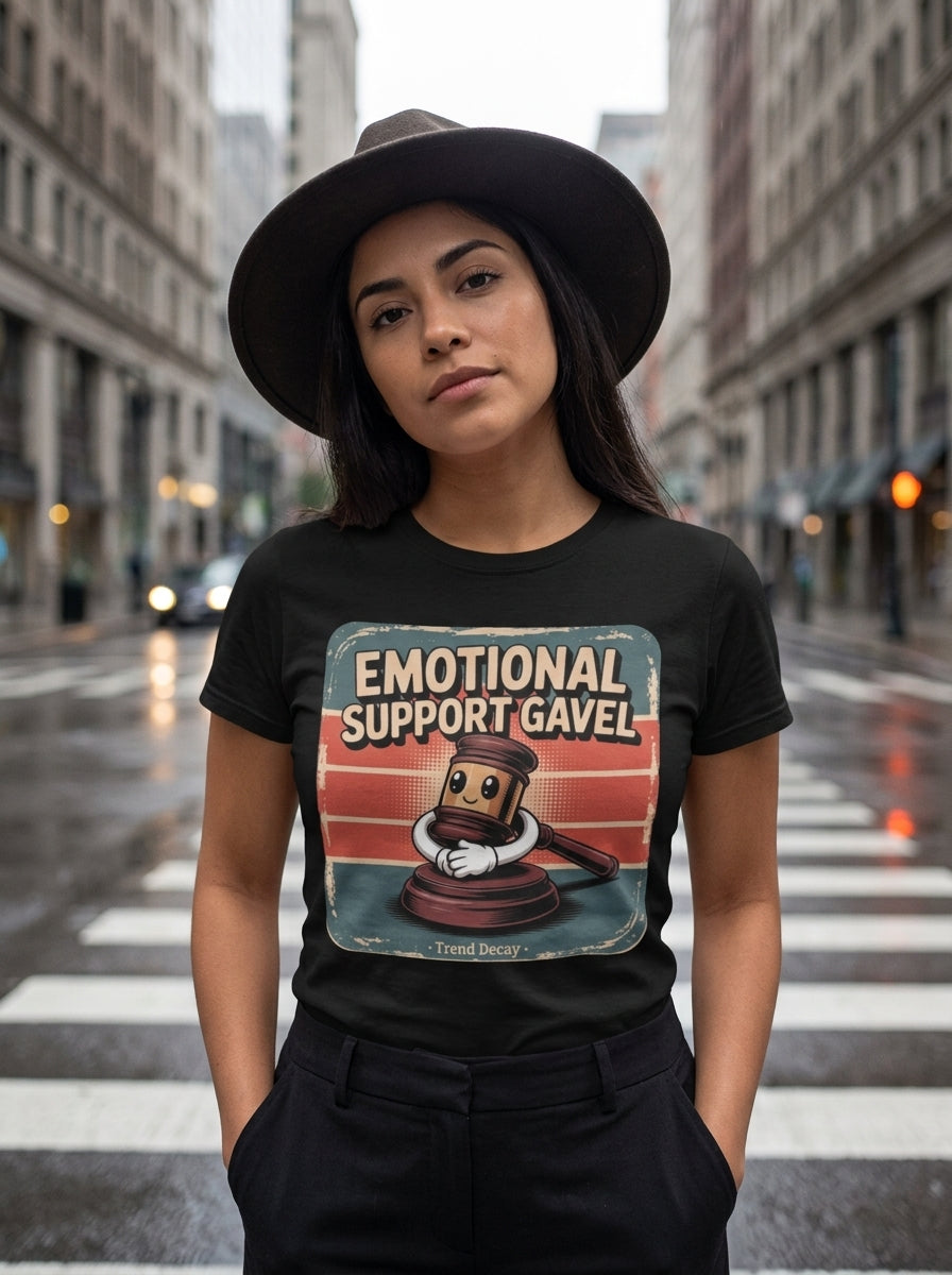 Emotional Support Gavel — lifestyle photo