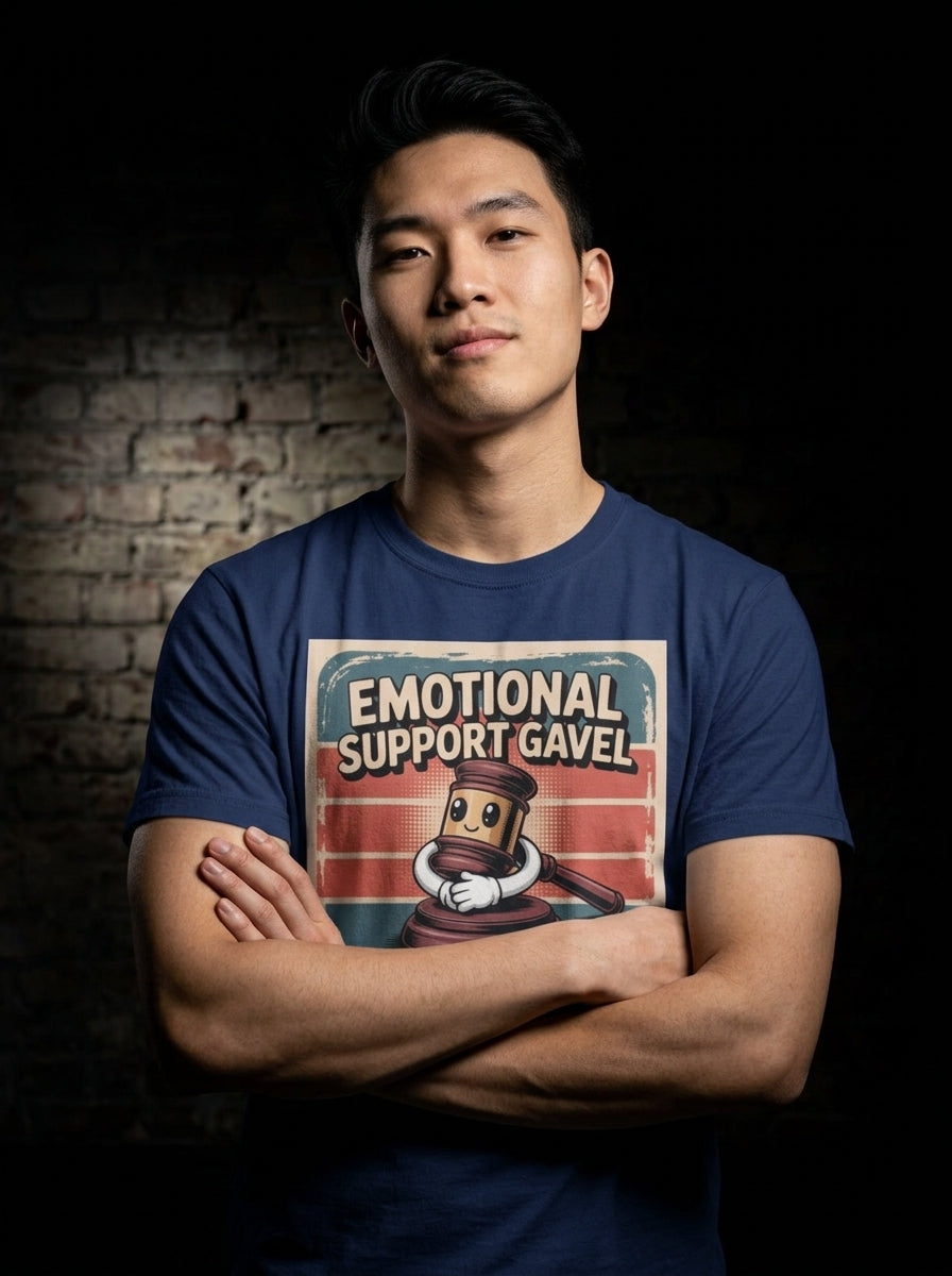 Emotional Support Gavel — lifestyle photo