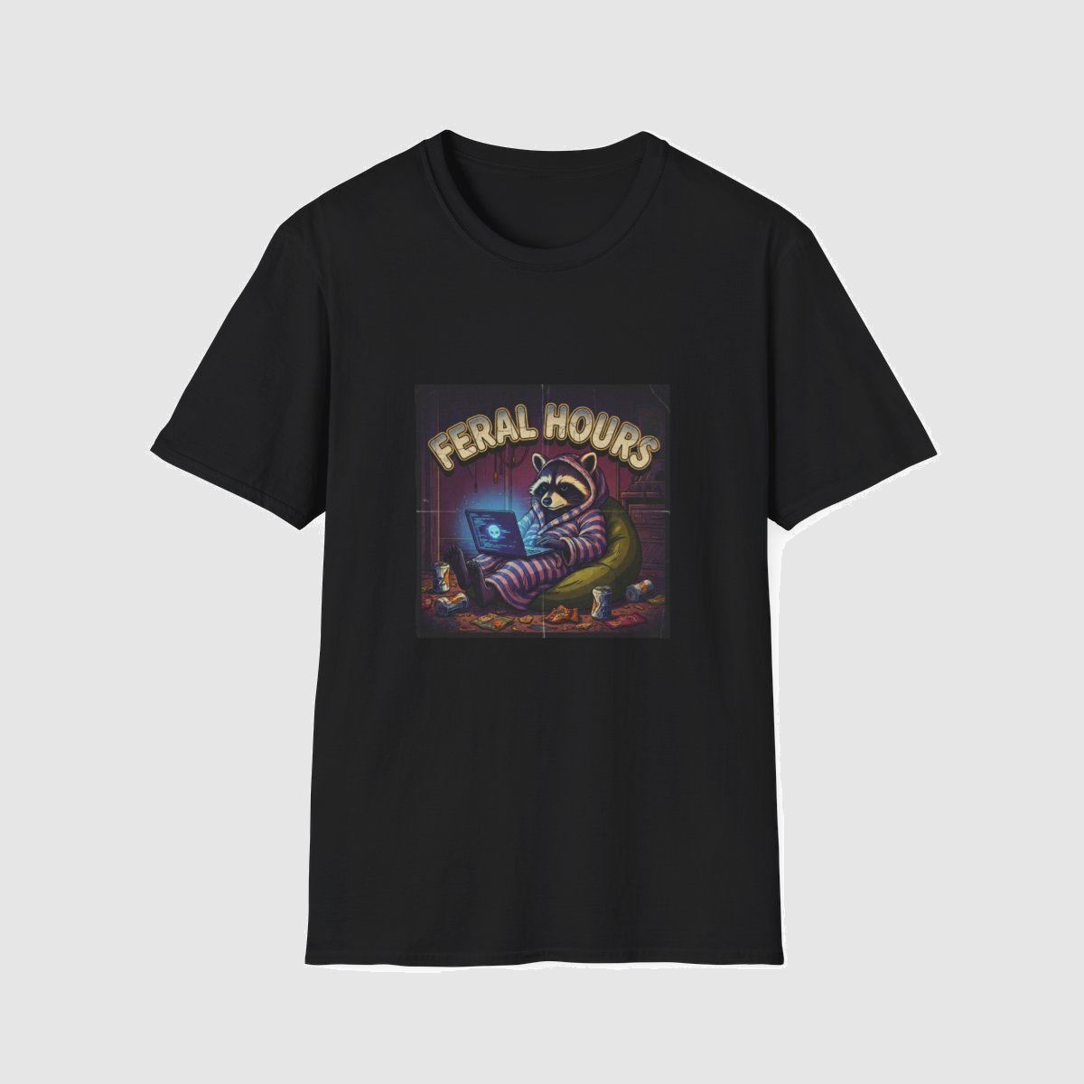 Feral Hours — shirt mockup