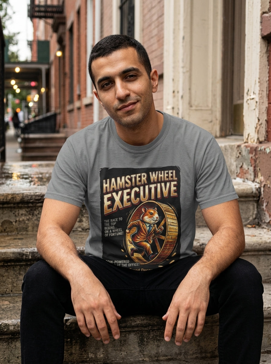 Hamster Wheel Executive — lifestyle photo