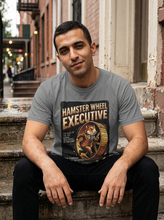 Hamster Wheel Executive — lifestyle photo