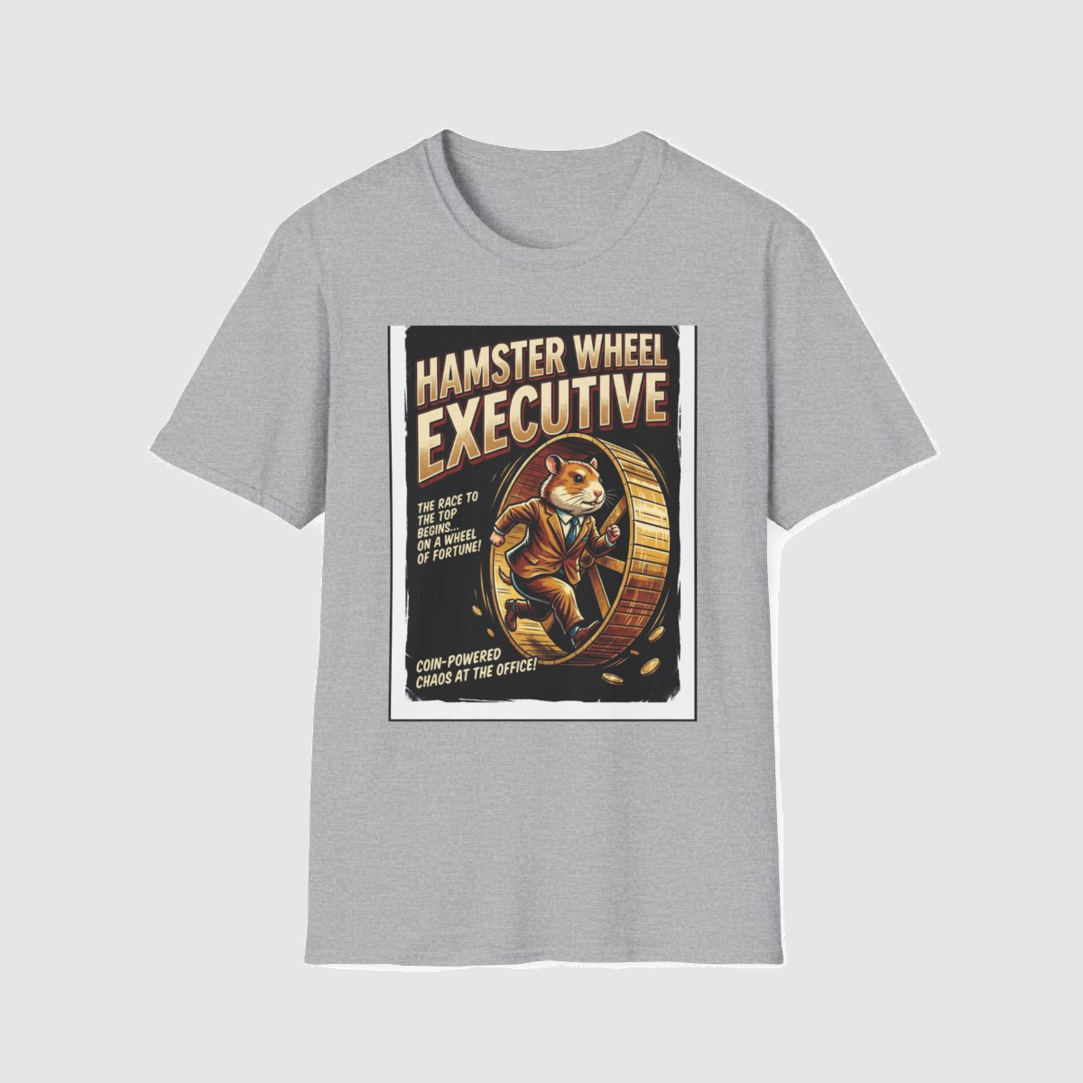 Hamster Wheel Executive — shirt mockup