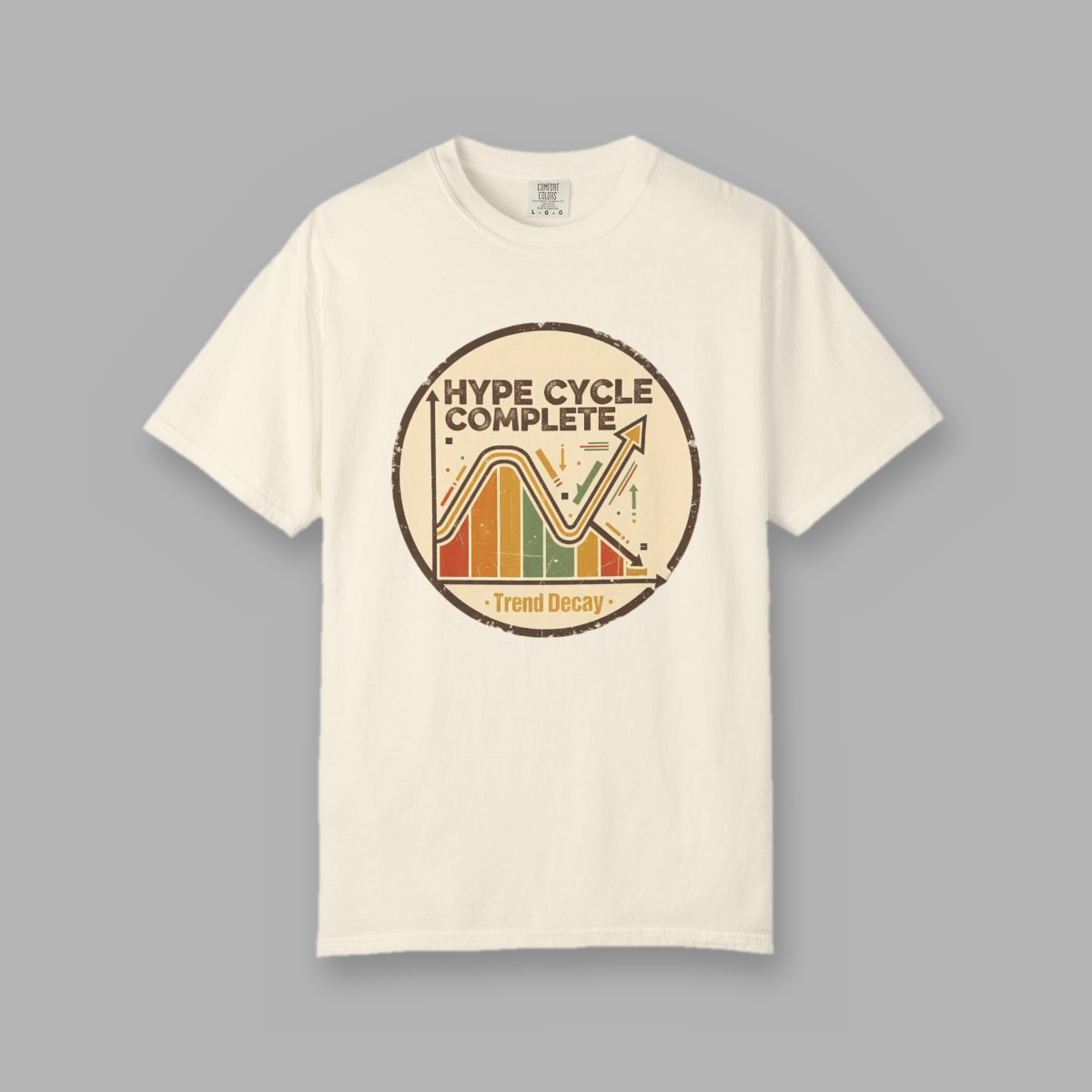 Hype Cycle Complete — shirt mockup