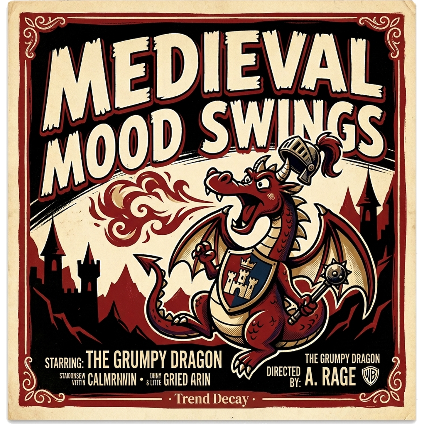 Medieval Mood Swings — design