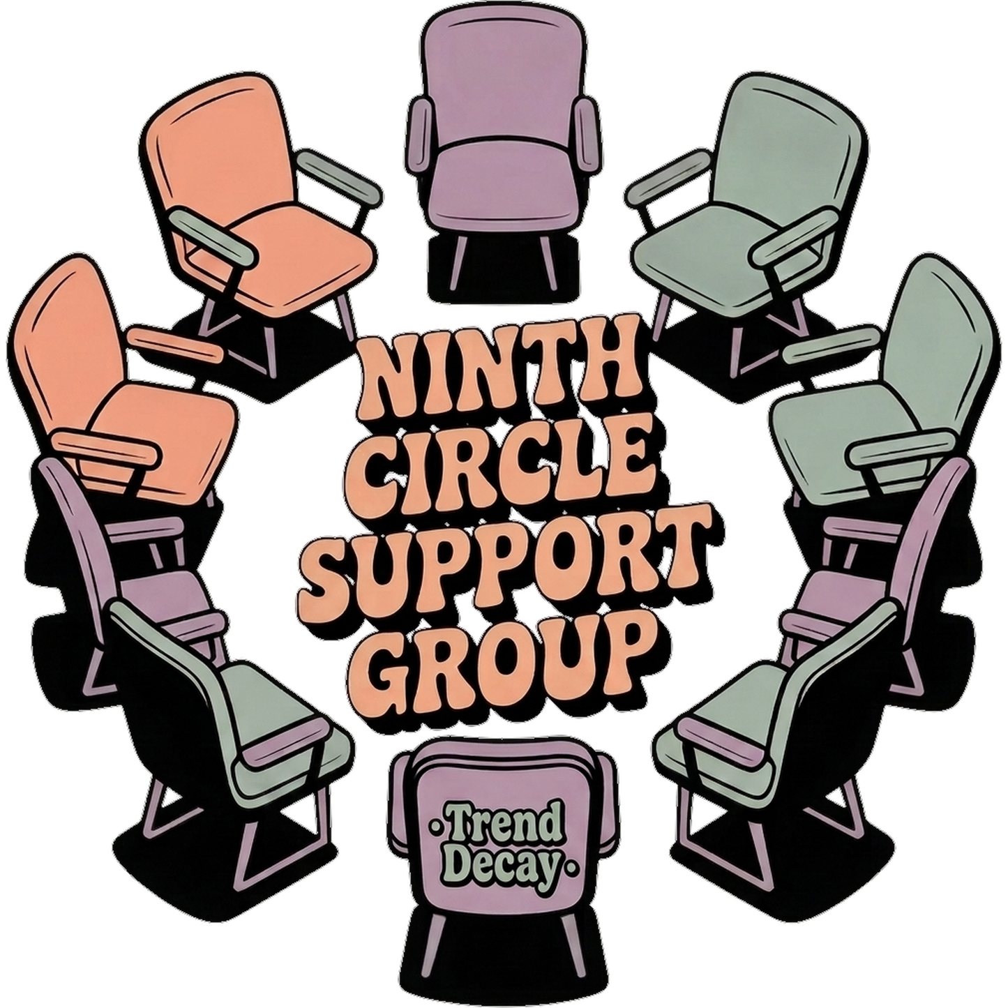 Ninth Circle Support Group — design