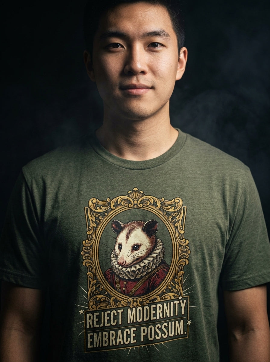 Reject Modernity Embrace Possum — lifestyle photo