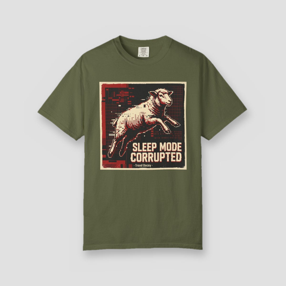 Sleep.exe Stopped Working — shirt mockup