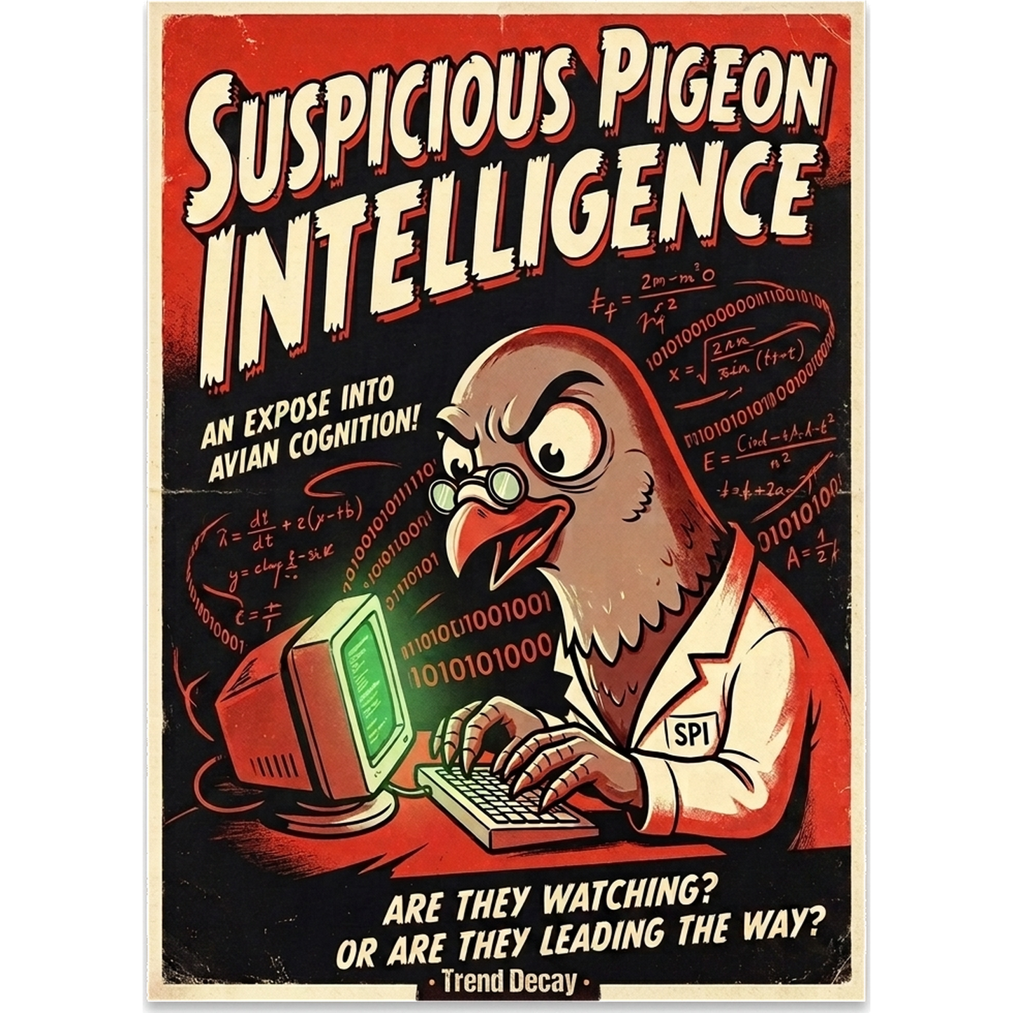 Suspicious Pigeon AI — design