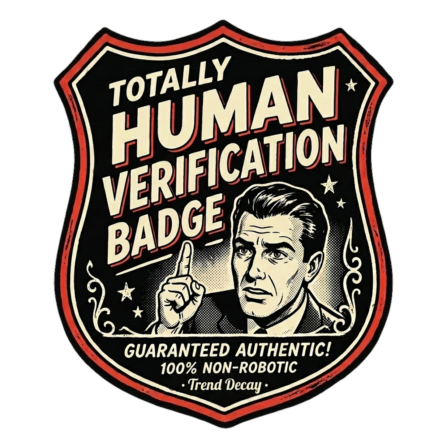 Verified Human Badge — design