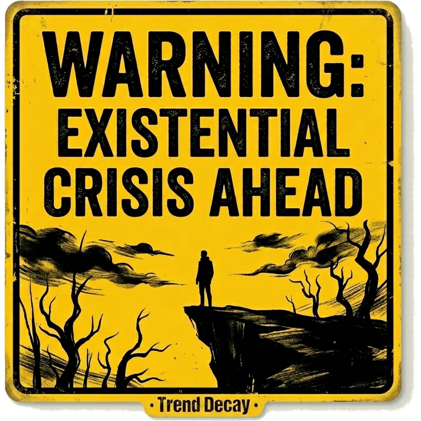 Warning: Existential Crisis Ahead — design